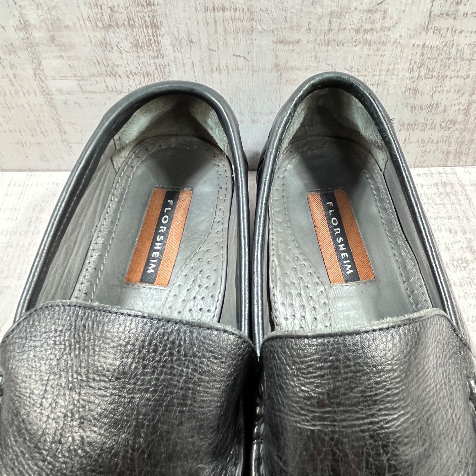 FLORSHEIM フローシャイム ローファー 8 EEE 約26.0cm メンズ ブラック