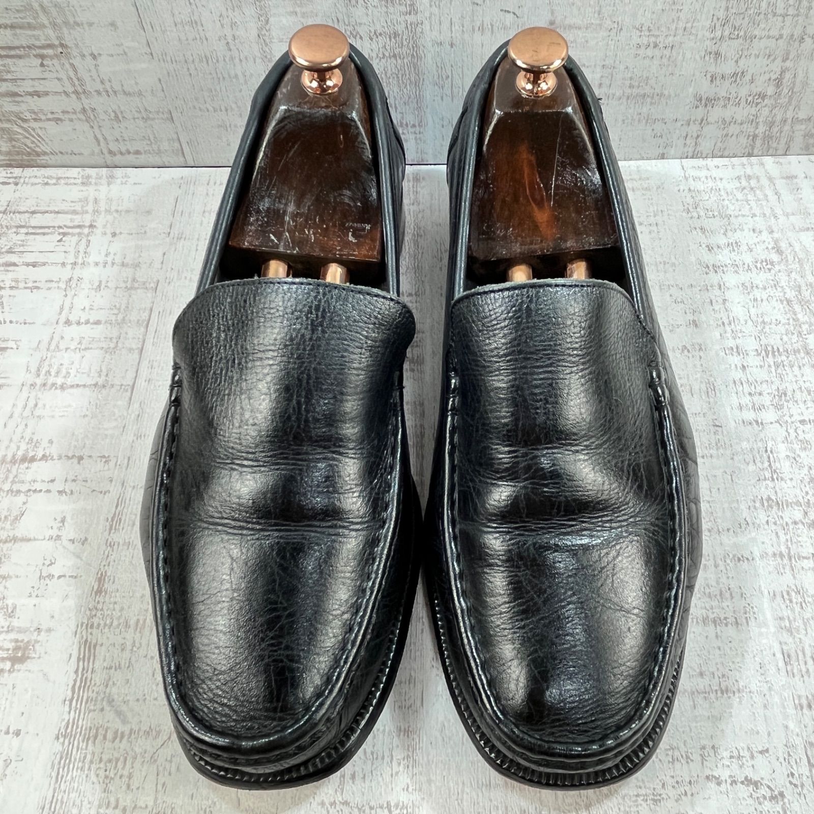 FLORSHEIM フローシャイム ローファー 8 EEE 約26.0cm メンズ ブラック