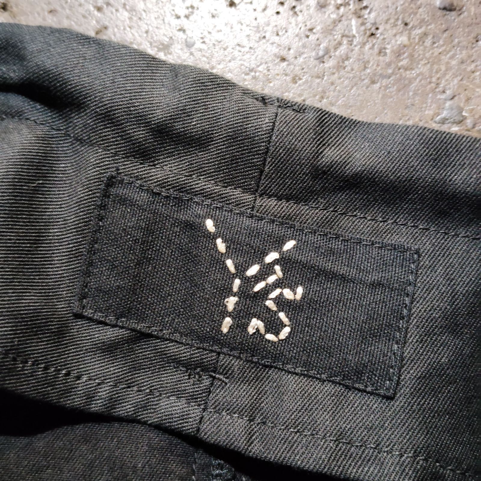 Y's リネン切替サルエルパンツ ワイズ YZ-P71-059 Yohji Yamamoto