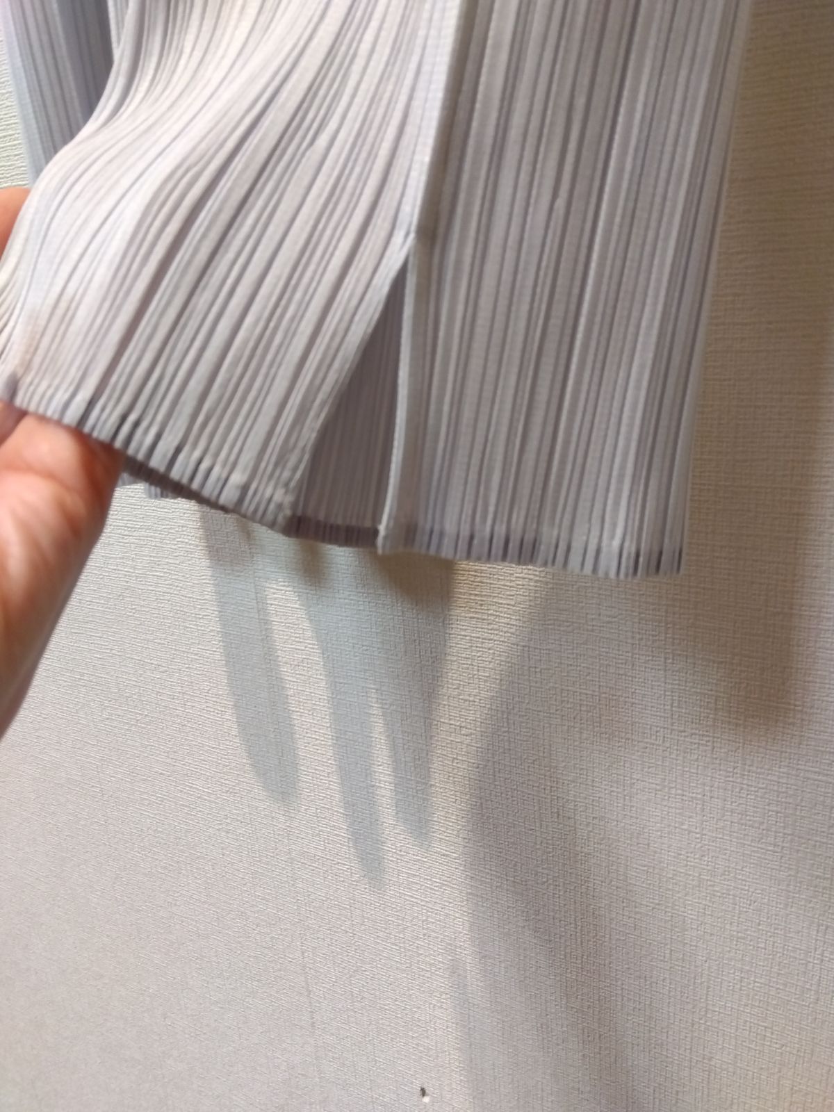 M20　PLEATS PLEASE　プリーツプリーズ　イッセイミヤケ　パンツ　グレー　ストレートパンツ　サイズ4