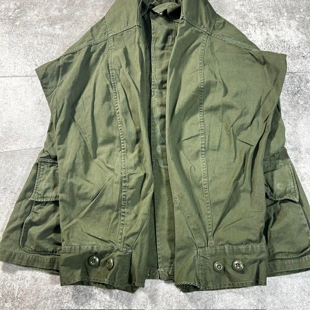 60's U.S.ARMY ファティーグジャケット 2nd コットンポプリン