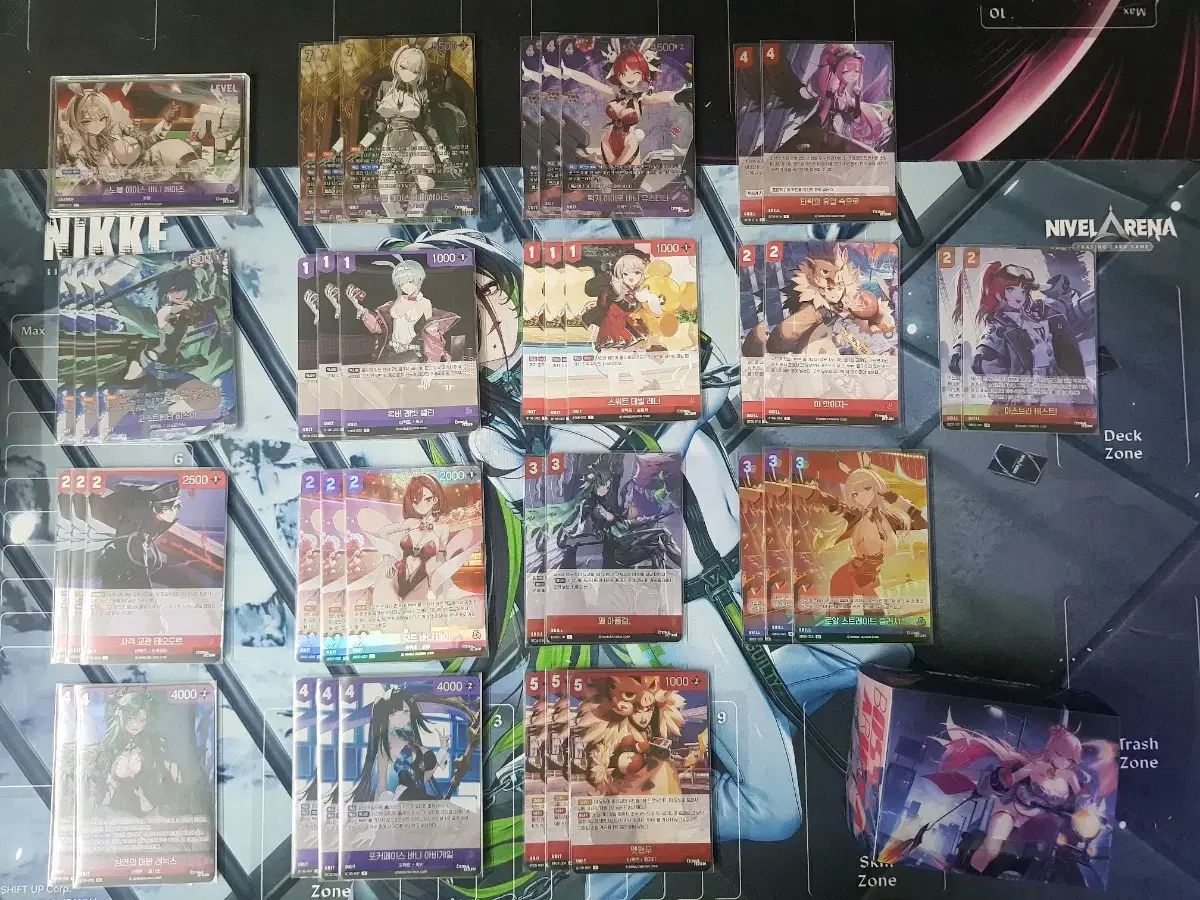ノーブル decks バニー ヘイズ ニベルアリーナ 赤字 ノーブル decks (deck case 追加)