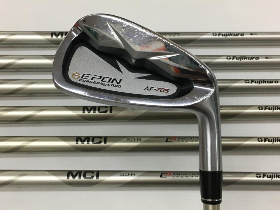 エポン　AF-705　MCI50　Rフレックス　アイアンセット　中古【最短即日発送】