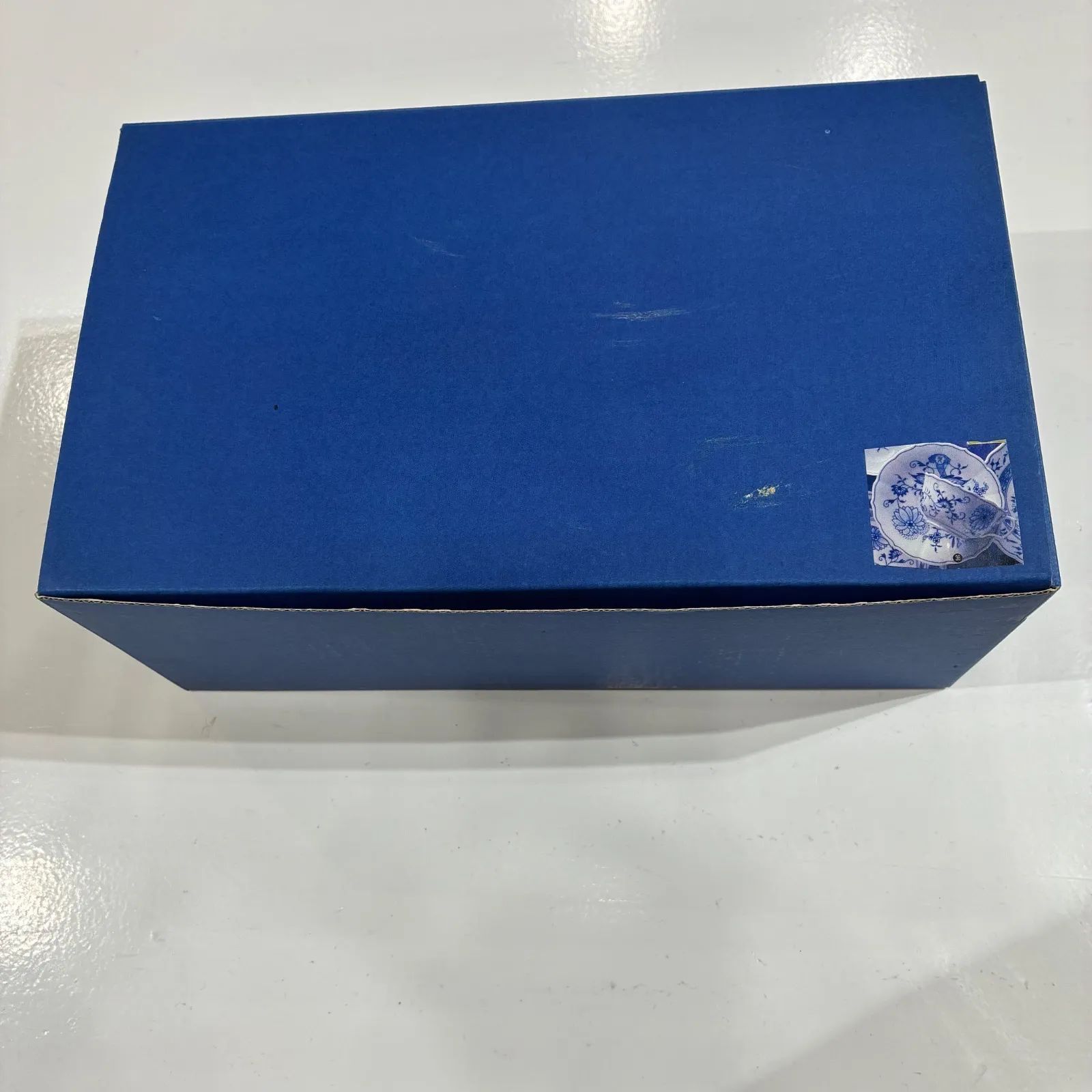 【箱付】マイセン ブルーオニオン ティーカップ＆ソーサ― 2客セット 美品