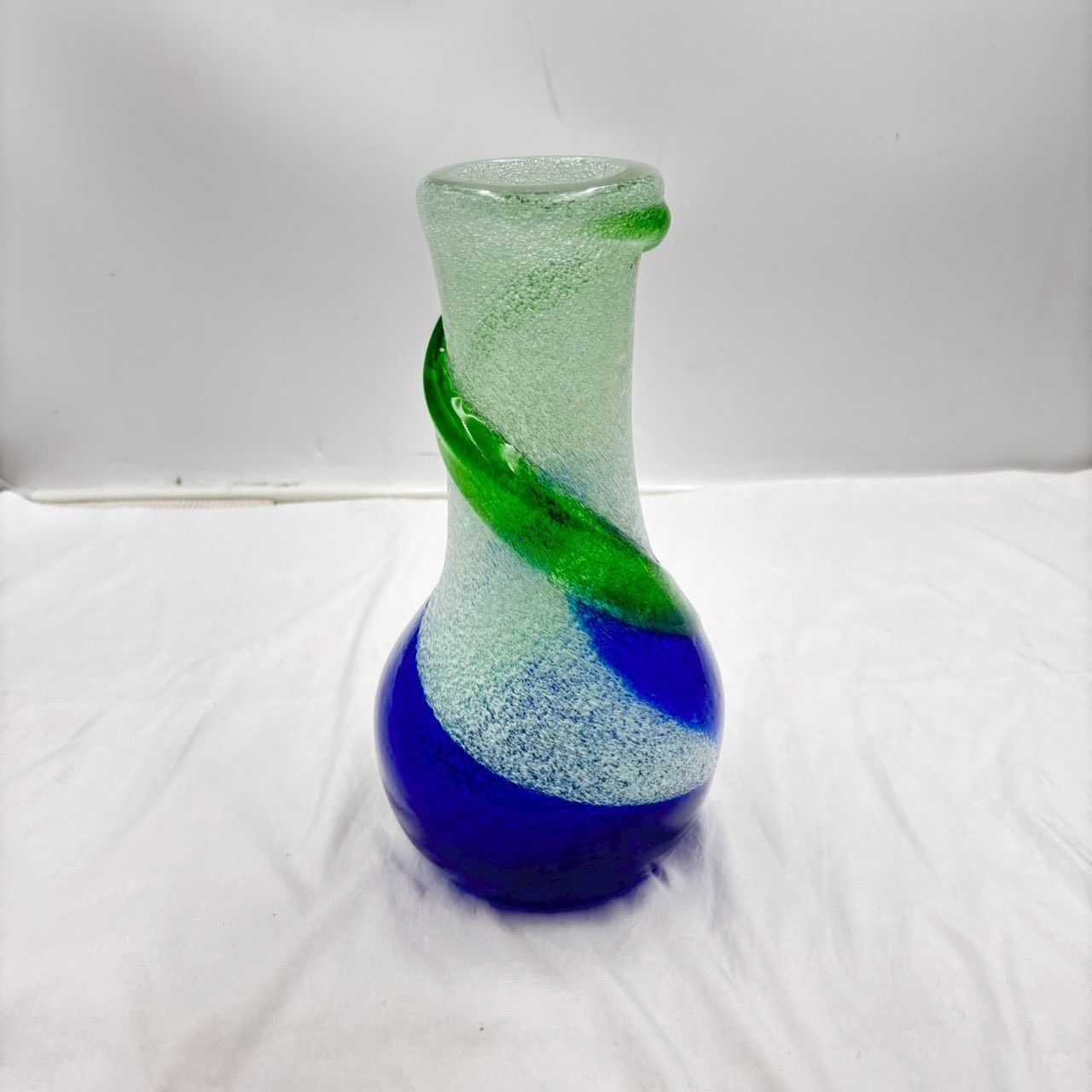❗️✨希少品✨❗️】稲嶺盛吉 琉球ガラス 宙吹きガラス 花瓶 花器 高