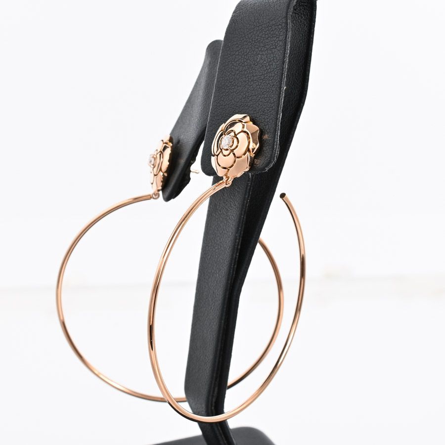 CHANEL シャネル ピアス カメリア J11844 - メルカリ
