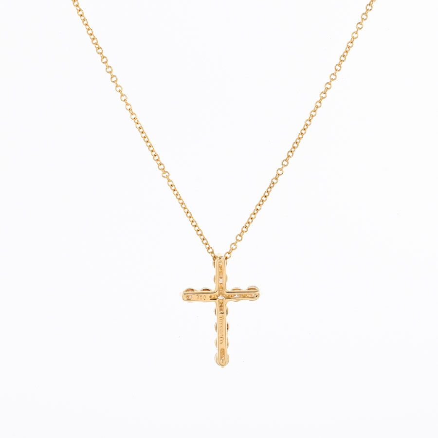 TIFFANY&Co. ティファニー ネックレス スモールクロス - メルカリ
