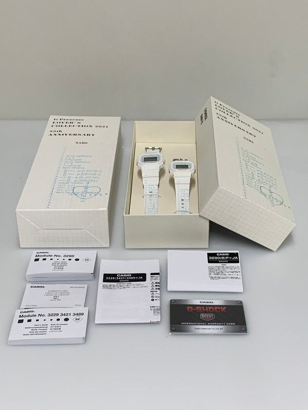 【中古品】 G-SHOCK ジーショック LOV-21B-7DR Gプレゼンツ ラバーズコレクション 腕時計 ペアモデル 【196-260719-AS-1-min】