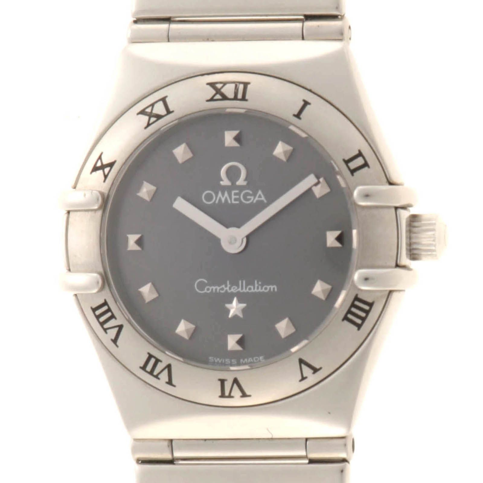OMEGA オメガ コンステレーション・マイチョイス 1561.51.00 腕時計 ステンレス グレー クオーツ グレー文字盤 レディース【中古】436