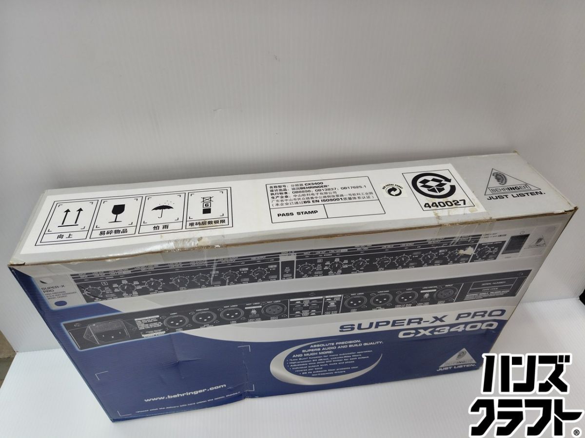 未使用】ベリンガー CX3400 クロスオーバー - メルカリ