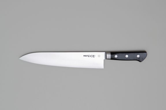 包丁 日本製 さびにくい 13113 正広作 口金付 牛刀 270mm(左) 家庭用 関の刃物 プロ仕様 職人用 肉解体