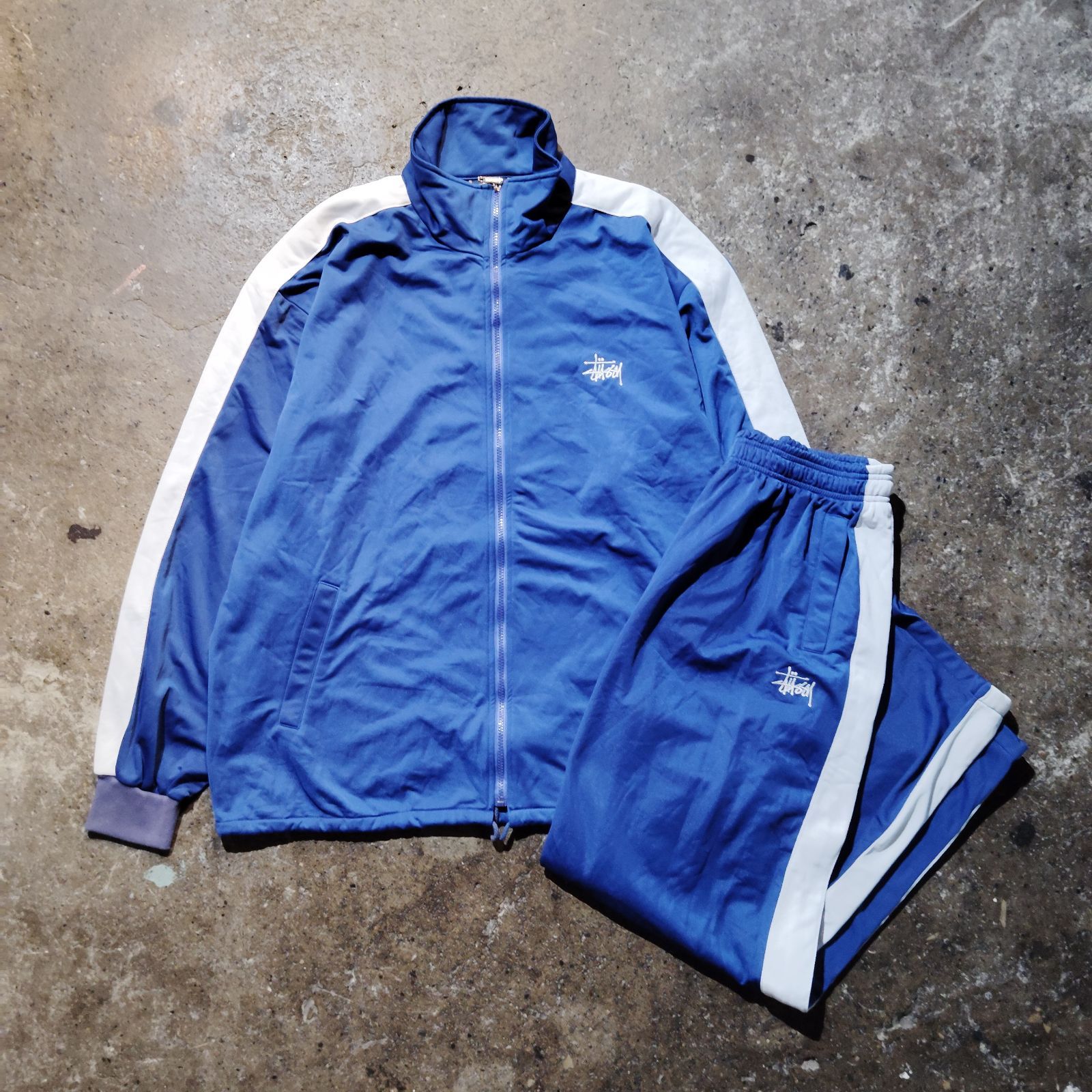 STUSSY SPORT 90s セットアップ 2XL トラックジャケット トラック