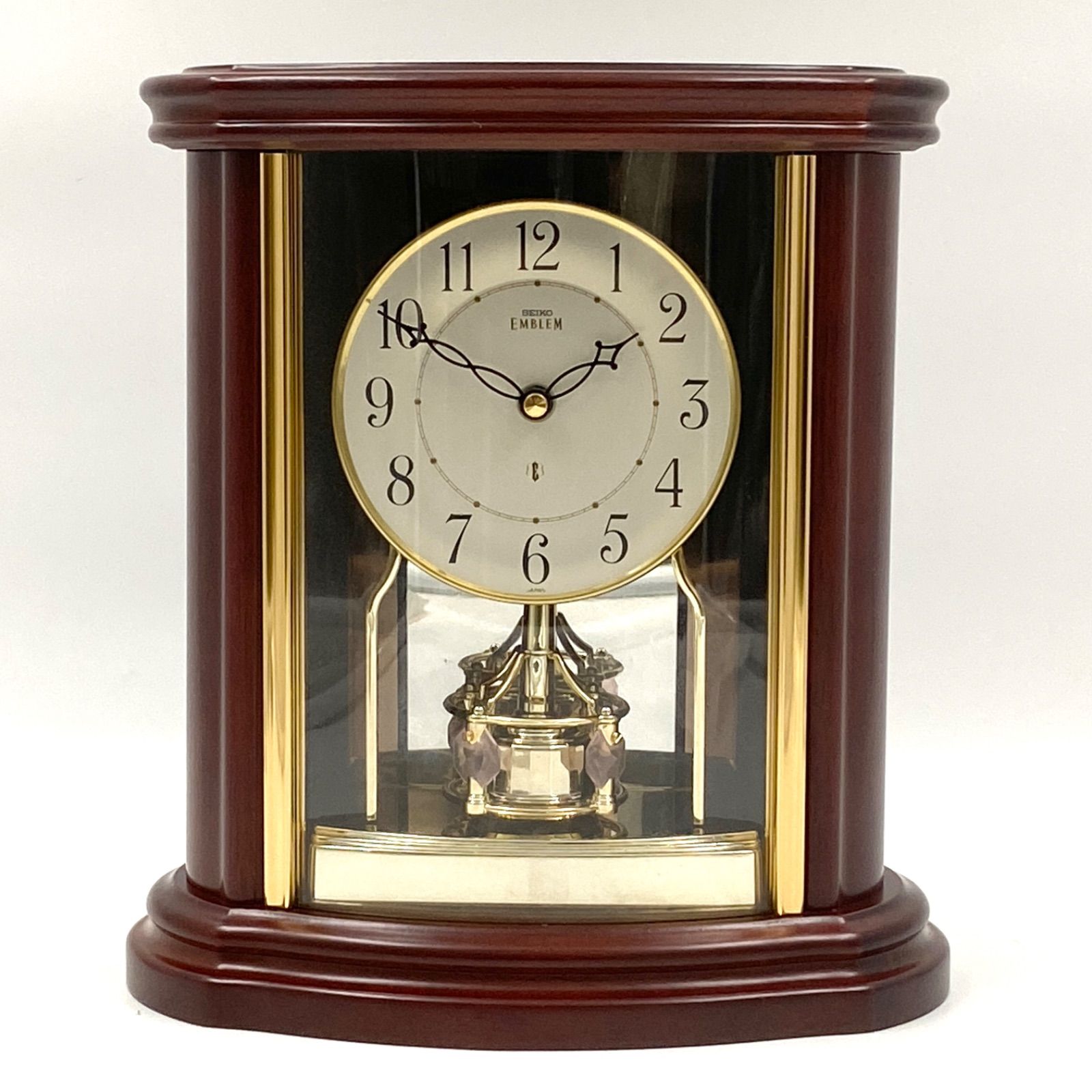 ジャンク品 SEIKO セイコー 置き時計 HW438A EMBLEM エンブレム