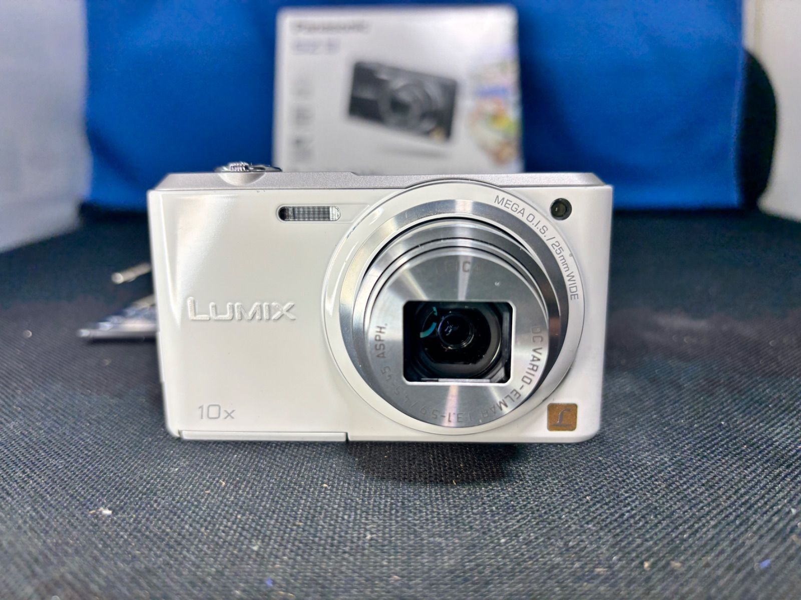Panasonic パナソニック LUMIX DMC-SZ3 白 デジカメ 本体 コンデジ