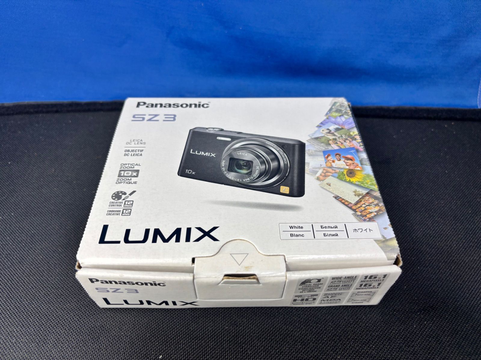 完動品　Panasonic LUMIX DMC-SZ3 デジタルカメラ　白 Panasonic パナソニック LUMIX DMC-SZ3 白 デジカメ 本体 コンデジ