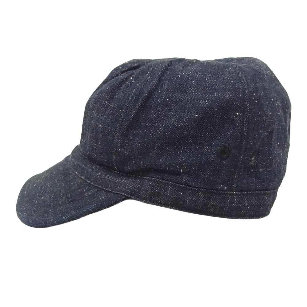 RRL ダブルアールエル DENIM WORK CAP デニム ロゴ ワークキャップ