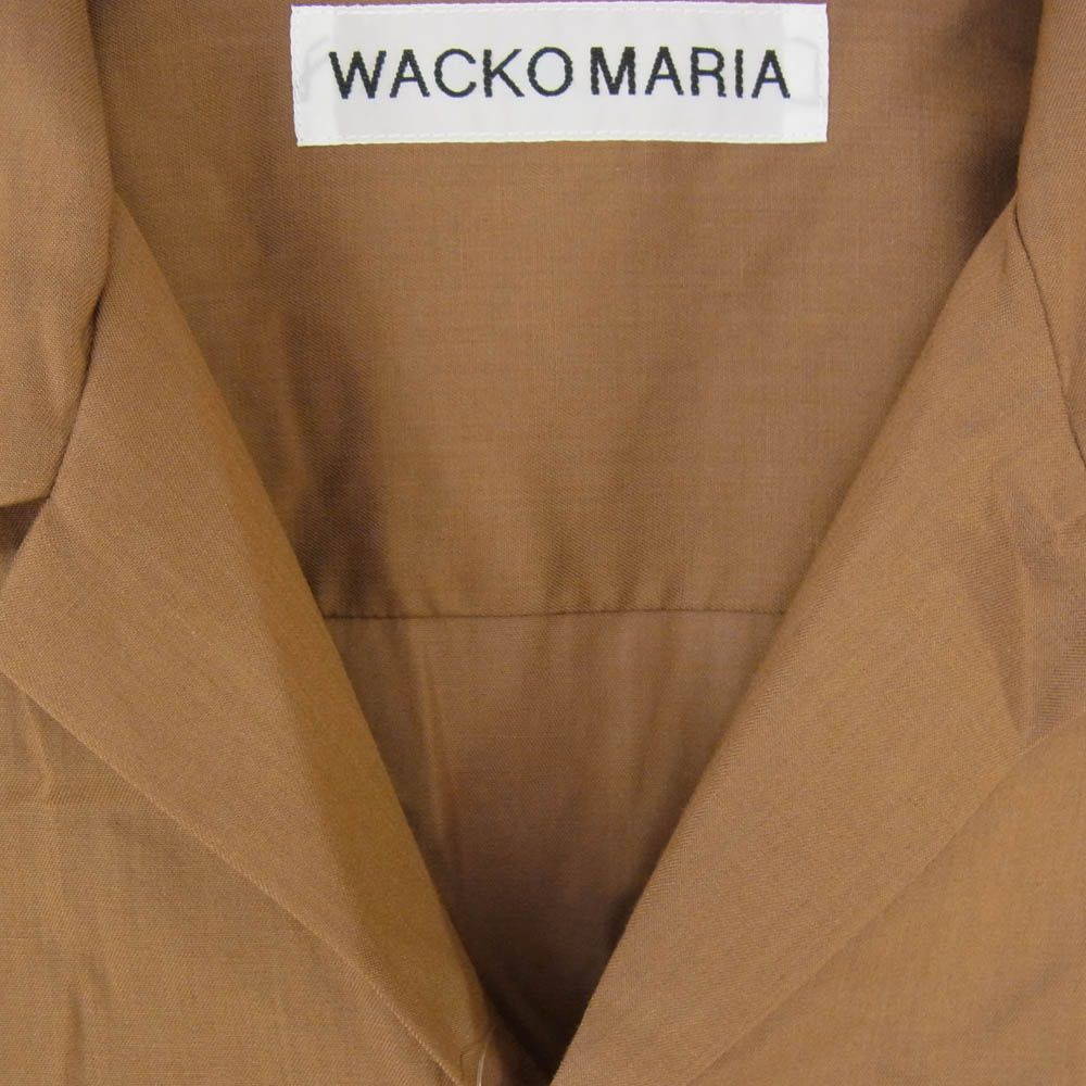 WACKO MARIA ワコマリア 26SS 26SS-WMS-OC19 SOKTAS OPEN COLLAR SHIRT