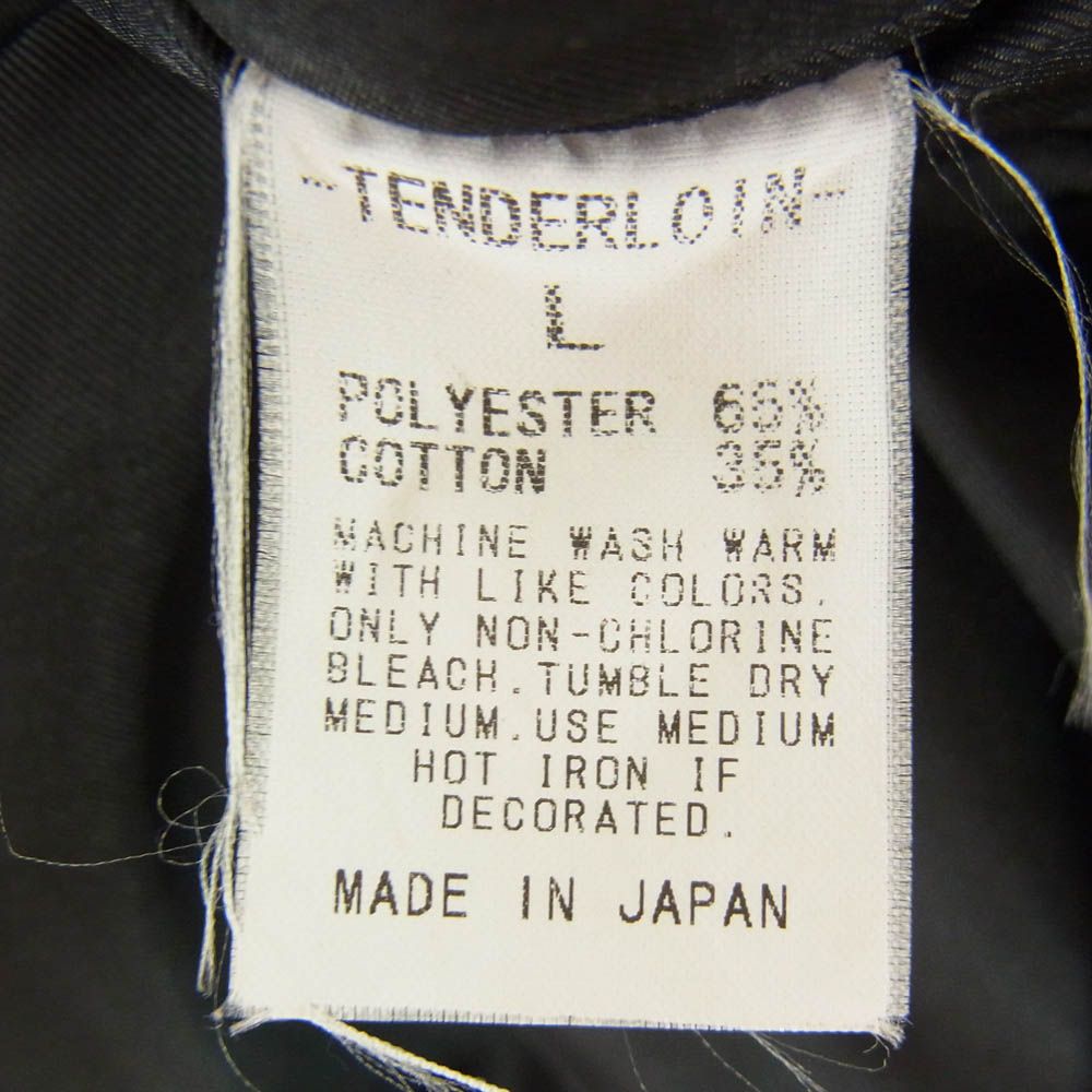 TENDERLOIN テンダーロイン ボックスタグ 中綿 MA-1 ミリタリー