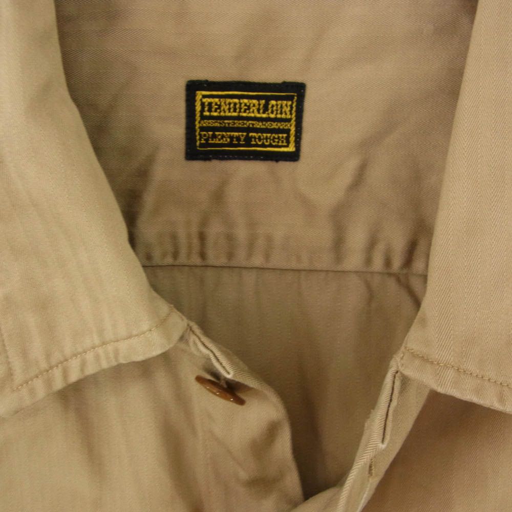 TENDERLOIN テンダーロイン T-WORK SHT HERRINGBONE S/S ヘリンボーン