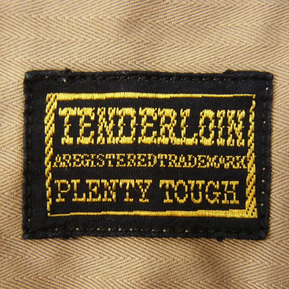 TENDERLOIN テンダーロイン T-WORK SHT HERRINGBONE S/S ヘリンボーン