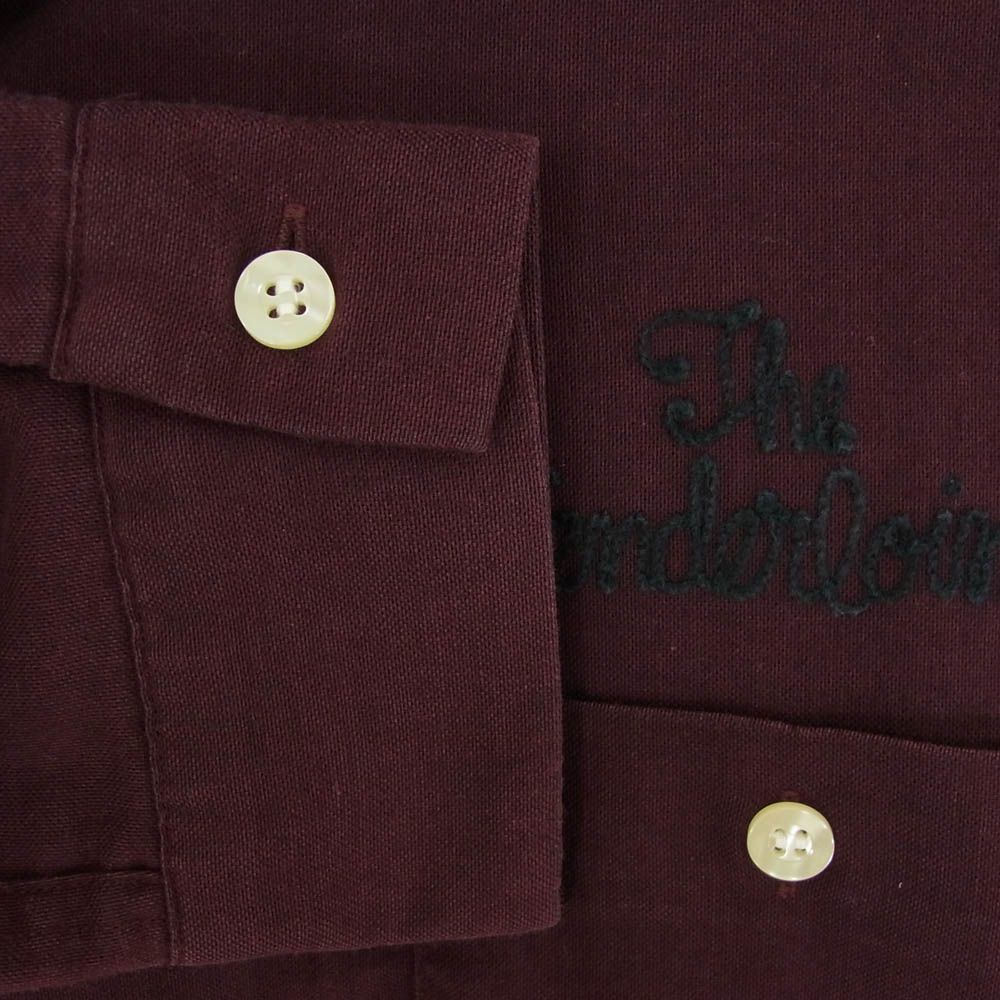TENDERLOIN テンダーロイン T-BOWL SHT L/S 刺繡 ボーリング 長袖