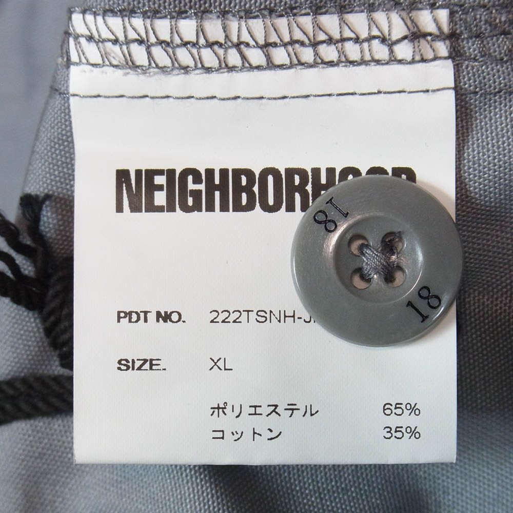 NEIGHBORHOOD ネイバーフッド 22AW 222TSNH-JKM03 FRONT ZP JK.EC