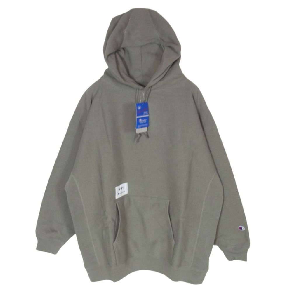 新品 WTAPS × Champion リバースウィーブパーカー C8-U126 WTAPS ダブルタップス Champion チャンピオン 21AW C8-U126 × Champion