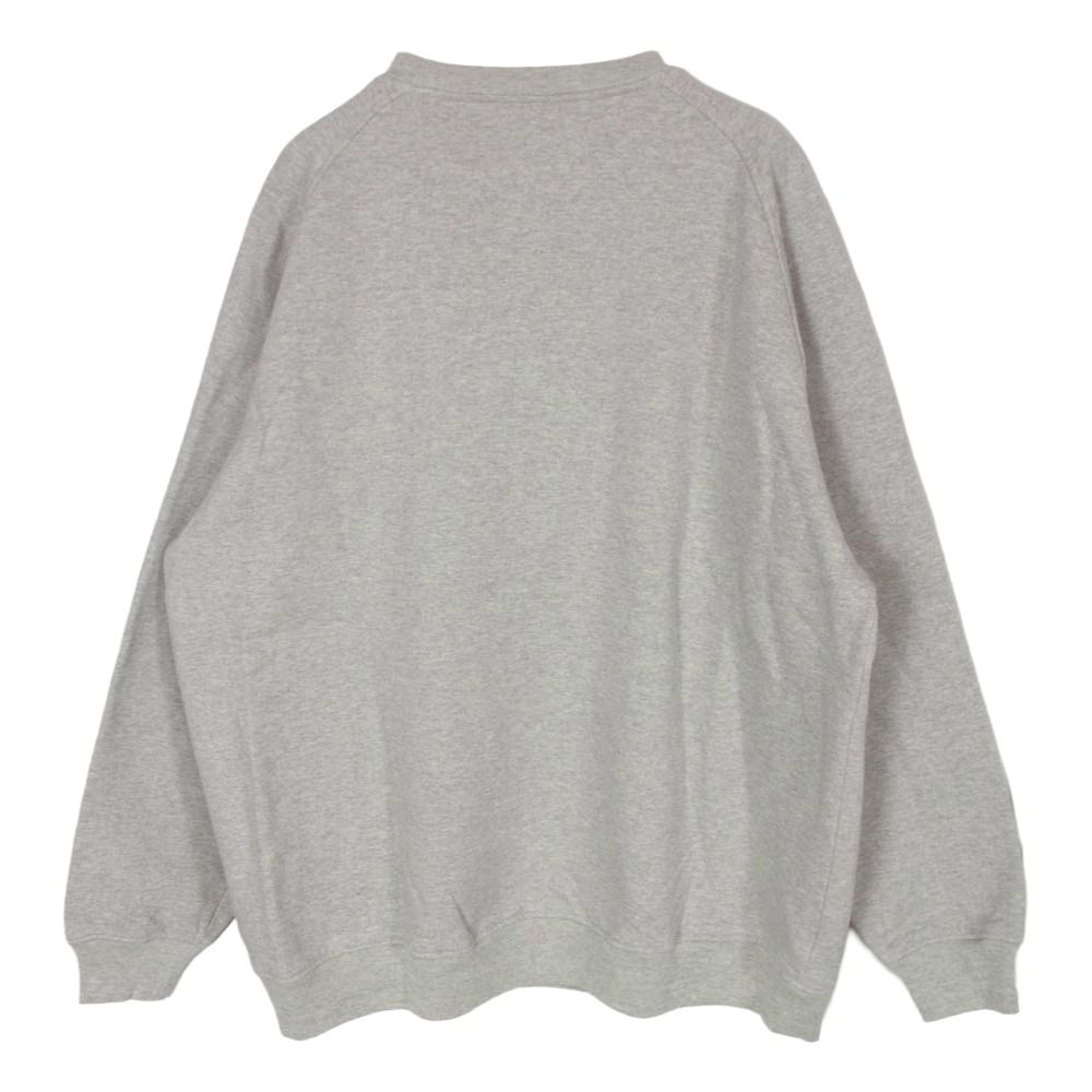 COMOLI コモリ 23AW Y03-05002 コットン吊裏毛クルーネック スウェット