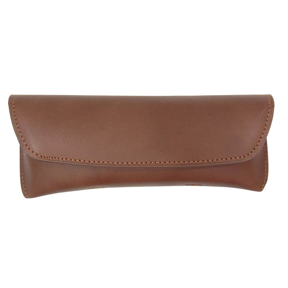 SOMES SADDLE ソメスサドル レザー メガネケース ブラウン系【美品