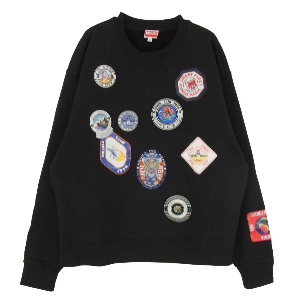 KENZO ケンゾー FD65SW0944ME トラベル パッチ ワッペン クルーネック