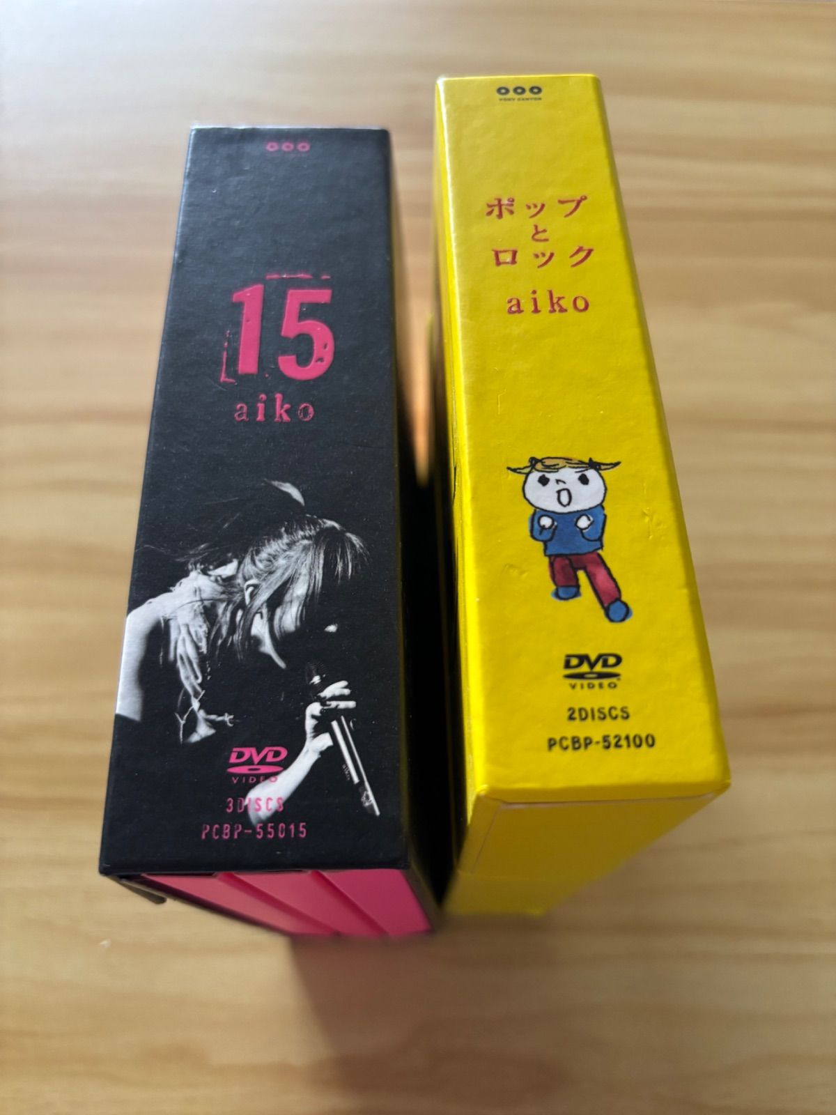 中古] [DVD] aiko 2点セット/「15〈3枚組〉」&「ポップとロック〈2枚組