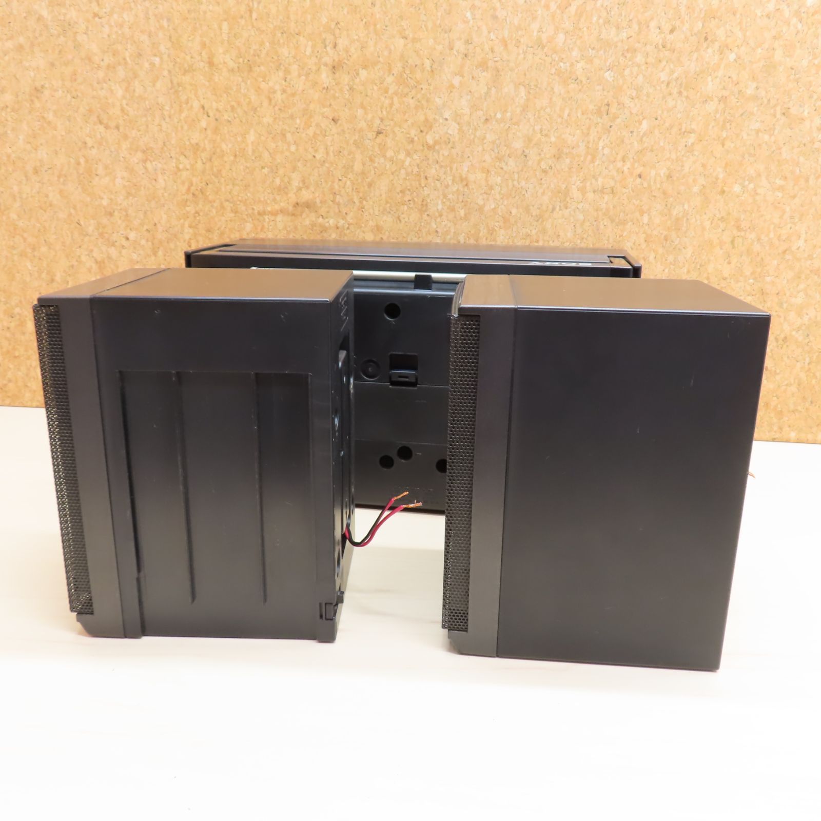 SONY ラジカセ CFS-W600 ブラック ダブルカセット 商品説明必読