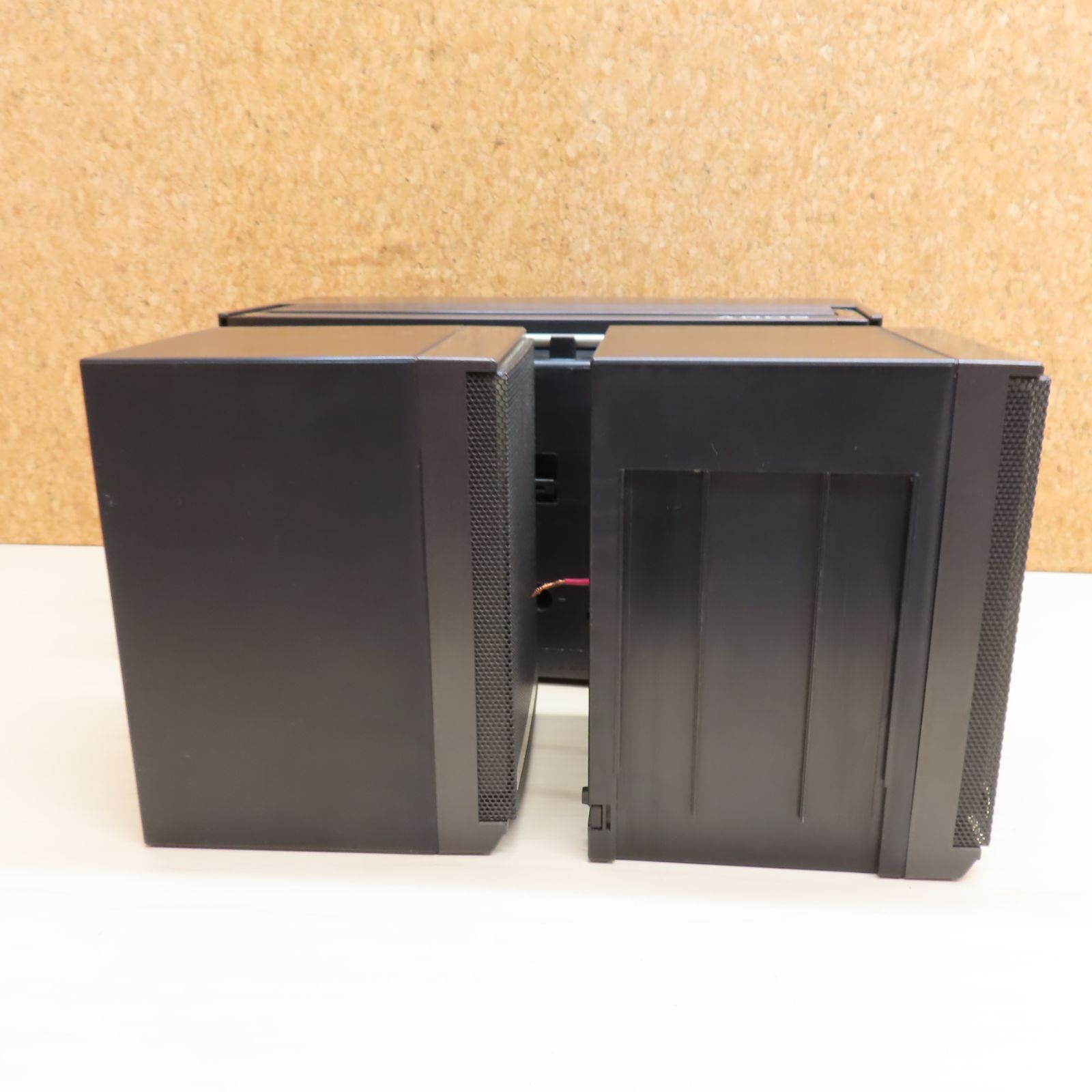 SONY ラジカセ CFS-W600 ブラック ダブルカセット 商品説明必読