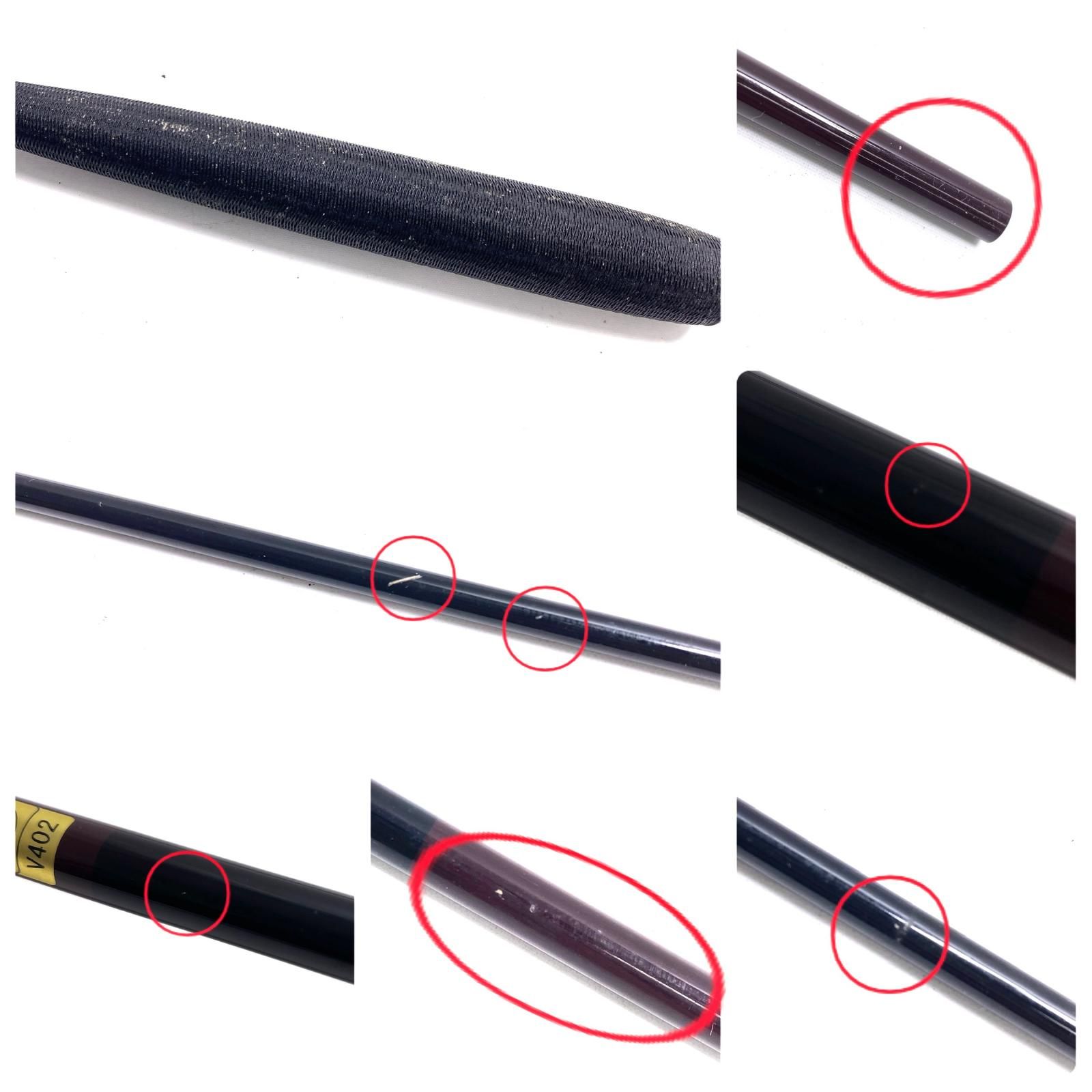 DAIWA ダイワ ロッド ヘラ竿 天峰 総塗 11尺 3本継 程度B 竿袋付き 06112411 DAIWA ダイワ ロッド ヘラ竿 天峰 総塗 11尺 3本継 程度B 竿袋付き