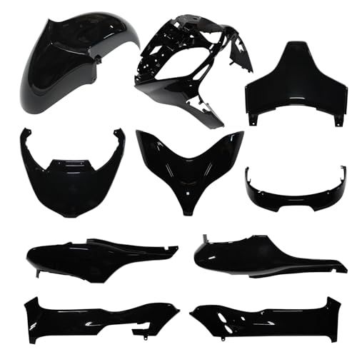 N◆エナジープライス ホンダ フォルツァ FORZA MF08 台湾製 外装セット 8点セット ブラック カウル