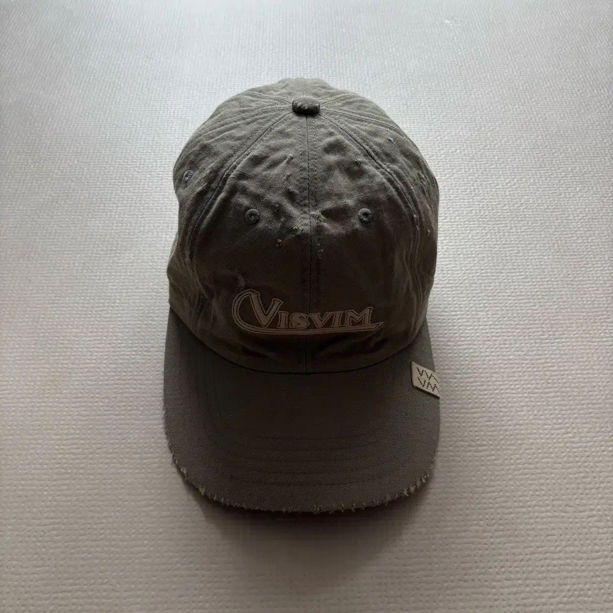 F 24 VISVIM ビズビム EXCELSIOR(エクセルシオール) ベースボールキャップ + ダメージ