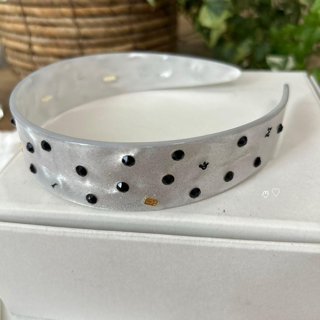 アレクサンドルドゥパリJ&M DAVIDSONクリスタルヘッドバンド