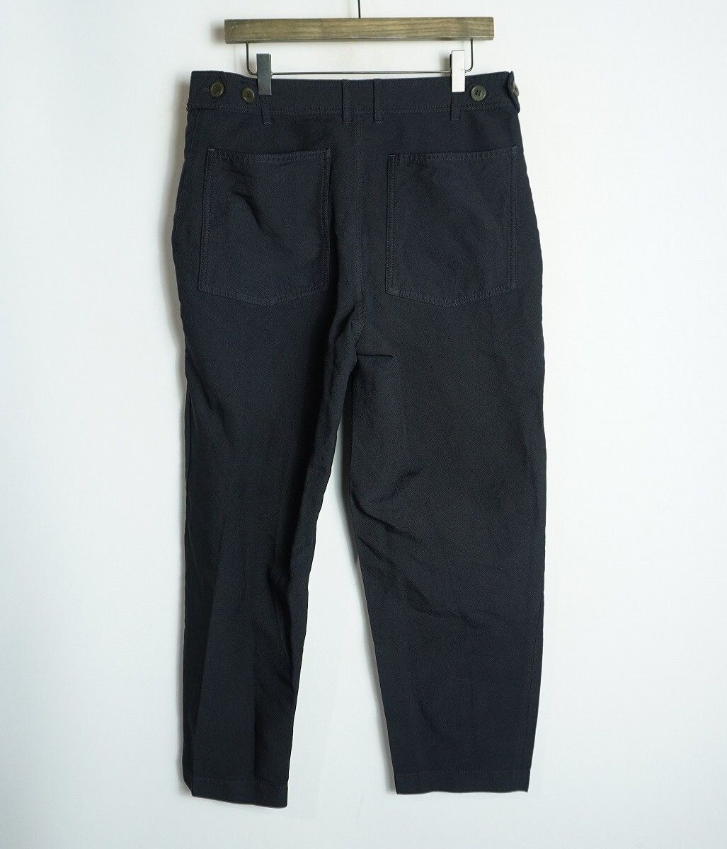 コムデギャルソン オムドゥ ポリ縮絨 テーパードパンツ スラックス 正規 美品 COMME des GARCONS HOMME DEUX コムデギャルソン オムドゥ