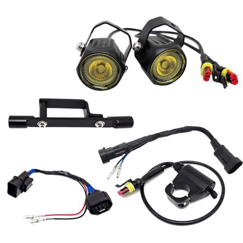 LEDフォグランプ(補助灯) 適合車種 ホンダ クロスカブ 110 / クロスカブ 110 Lite/クロスカブ 50 (イエロー)as 62cac920
