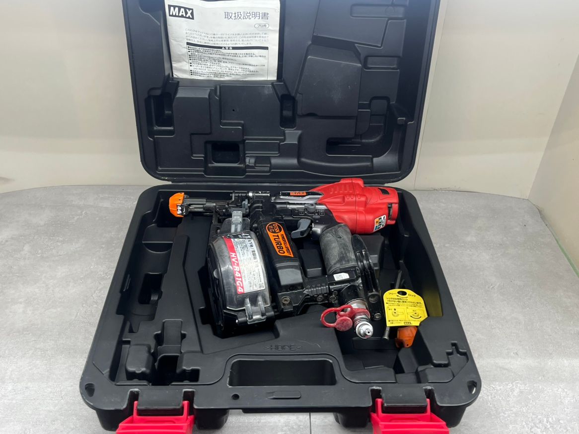 【中古】　MAX　HV-R41G4　高圧ネジ打ち機　【広島安佐北店】