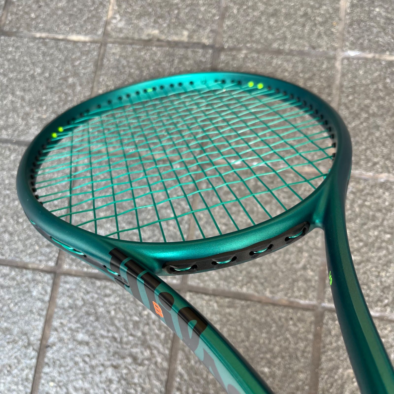 美品　ウィルソン　ブレードプロ　16×19 G2 美品】Wilson BLADE 100 V9 16×19 G2 ウィルソン ブレード100 - メルカリ