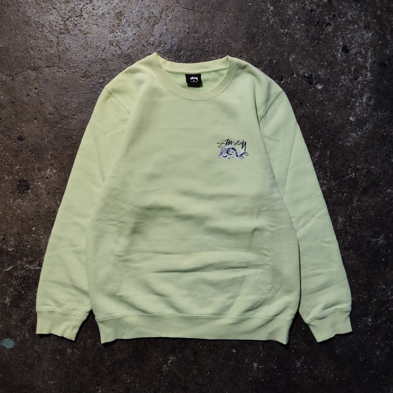 STUSSY ドラゴンプリントスウェット 龍 ステューシー - メルカリ