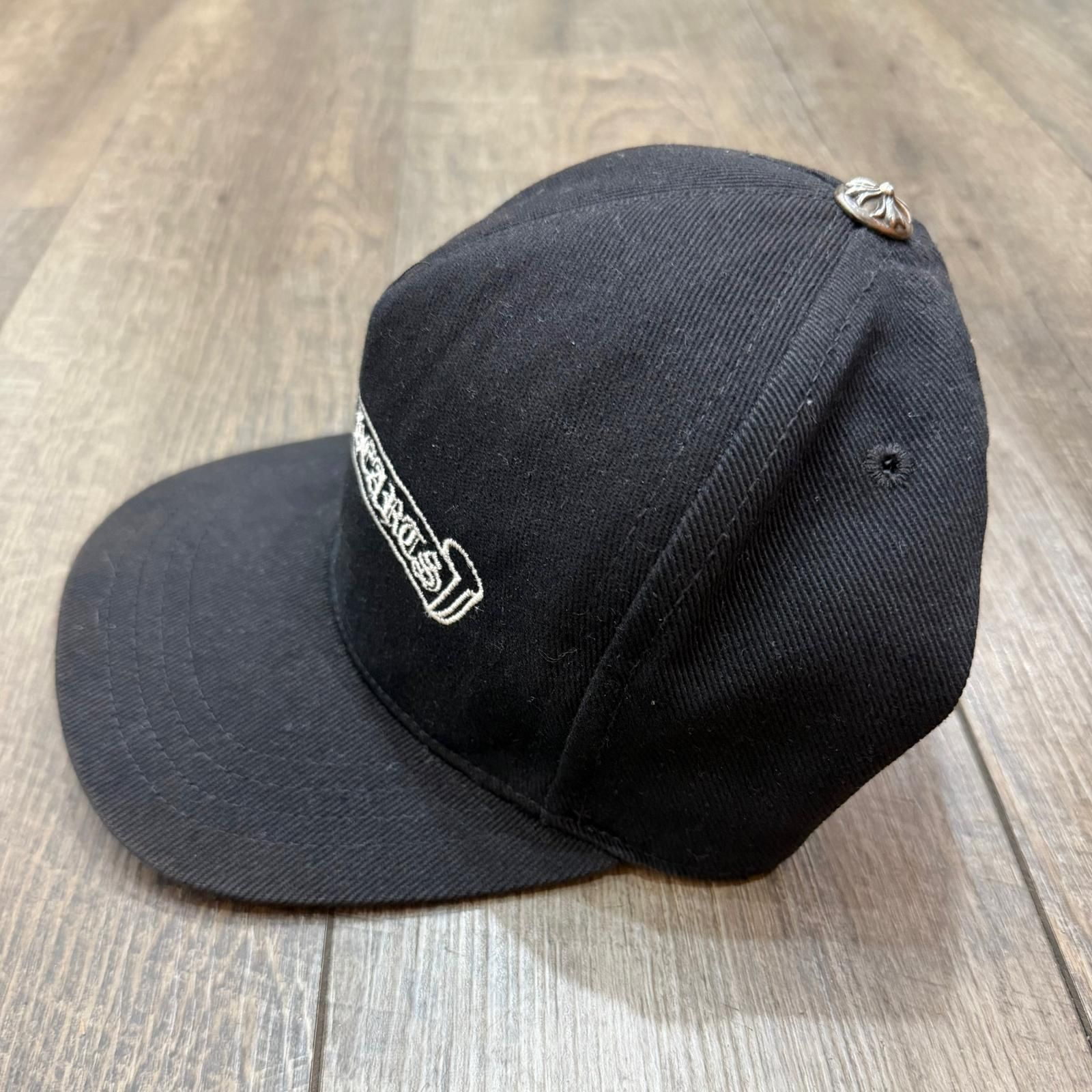 CHROME HEARTS スクロールラベル クロスボールキャップ 帽子 キャップ