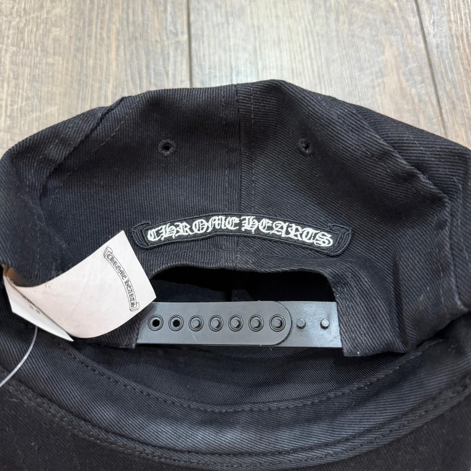 CHROME HEARTS スクロールラベル クロスボールキャップ 帽子 キャップ