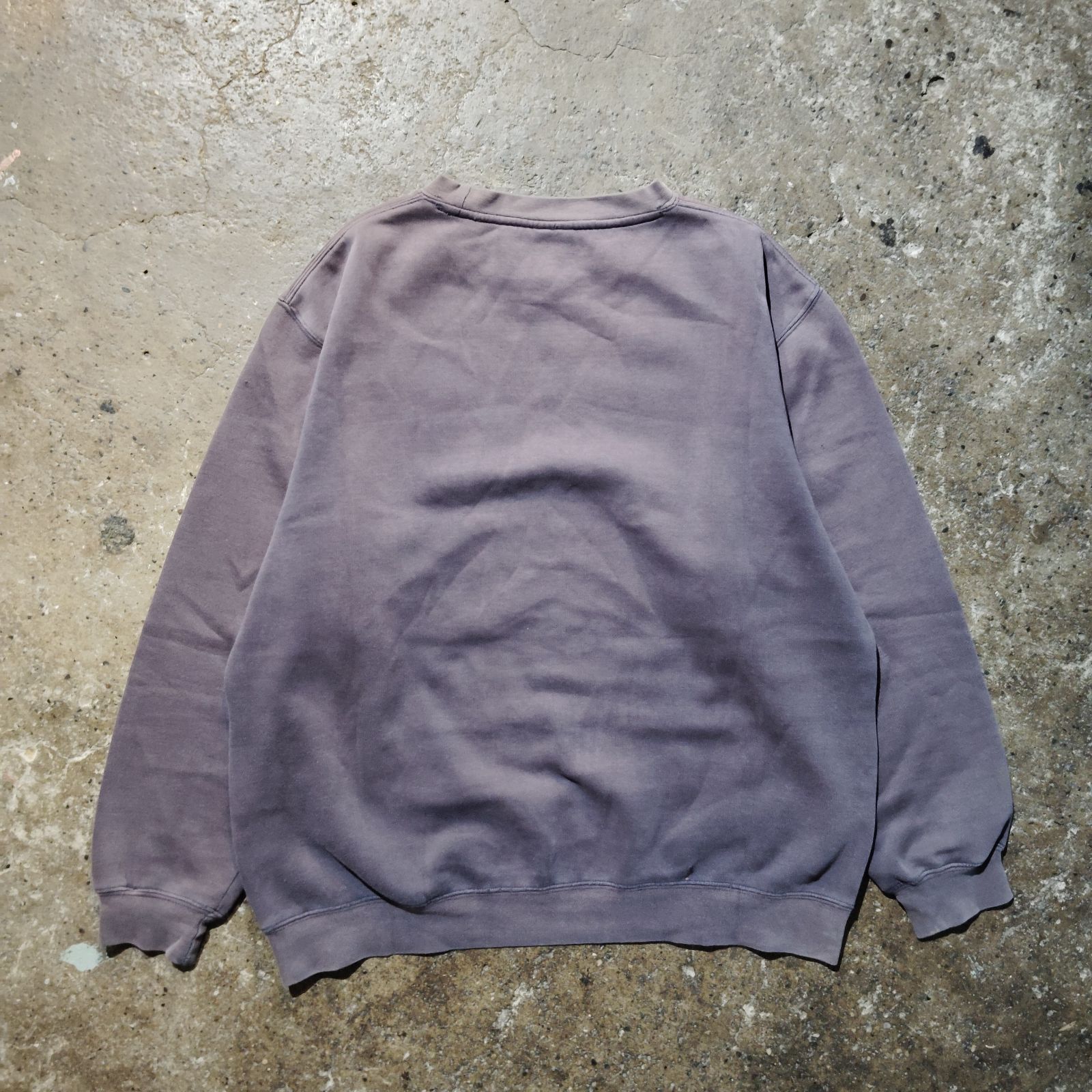 STUSSY 00s 3Dロゴプリントスウェット フロッキープリント