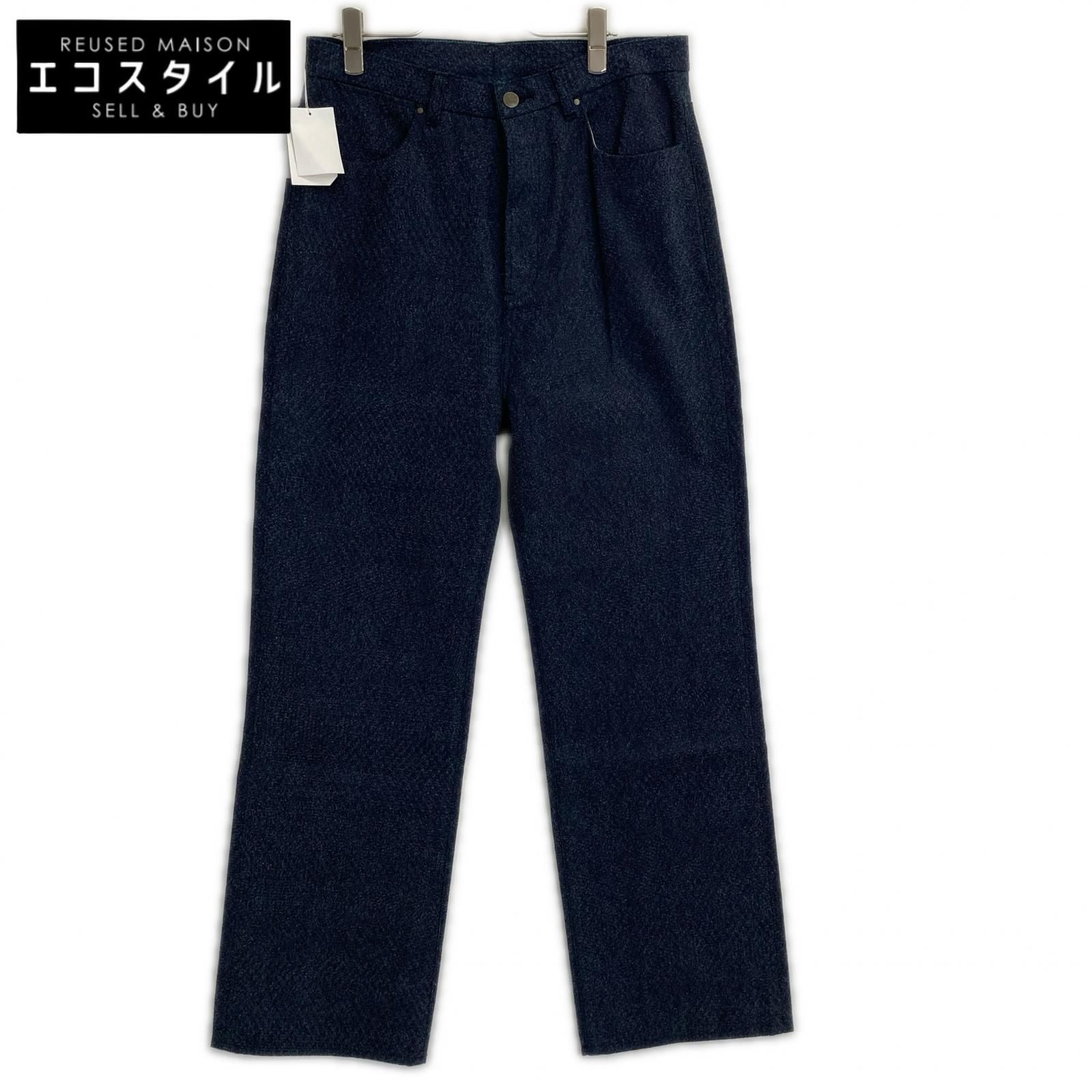 kiivu キフ DENIM STRAIGHT TROUSER - 12.5oz Rainbow Denim +Needles Punch L