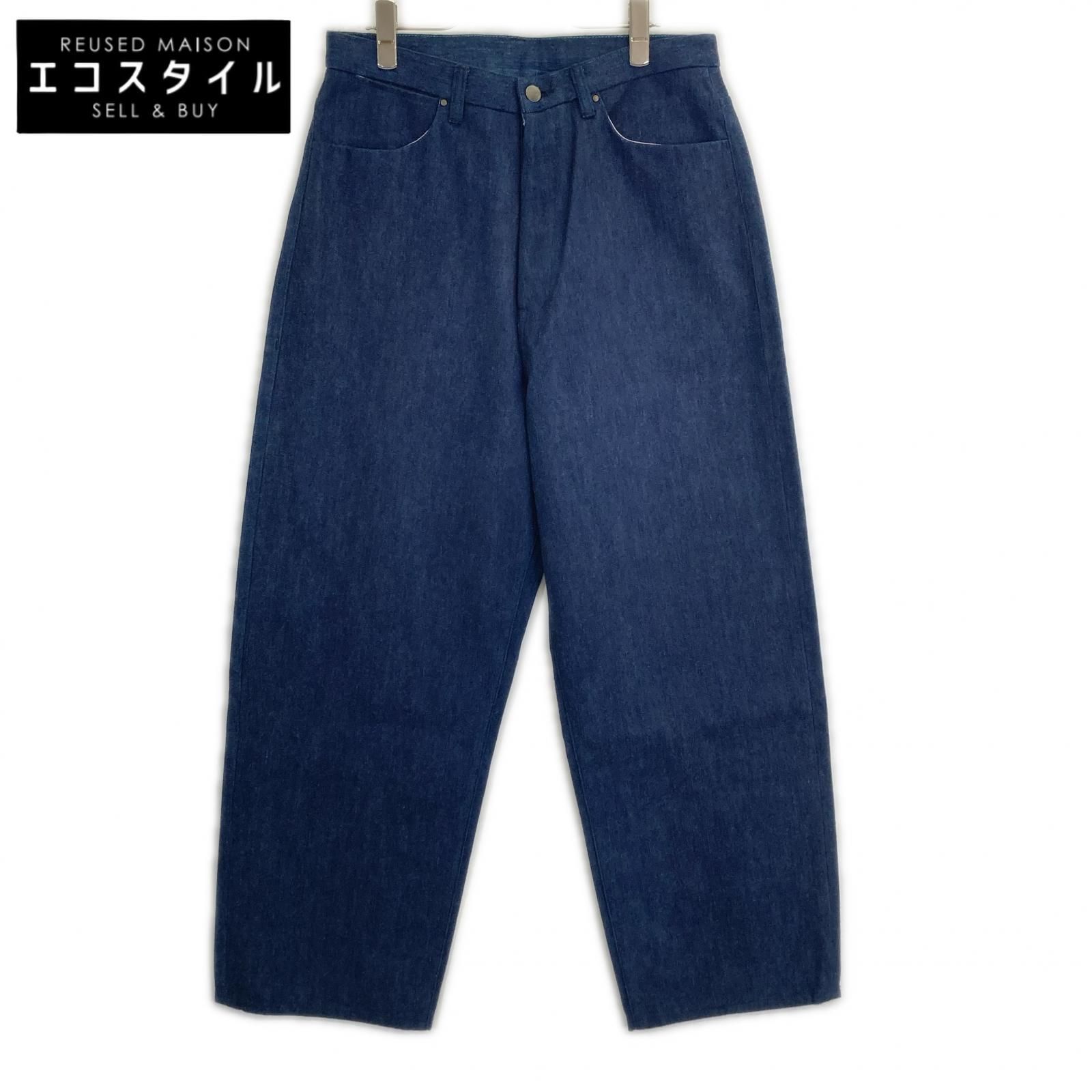 kiivu　キフ　DENIM WIDE TROUSER - 12.5oz Rainbow Denim + Needle -　L