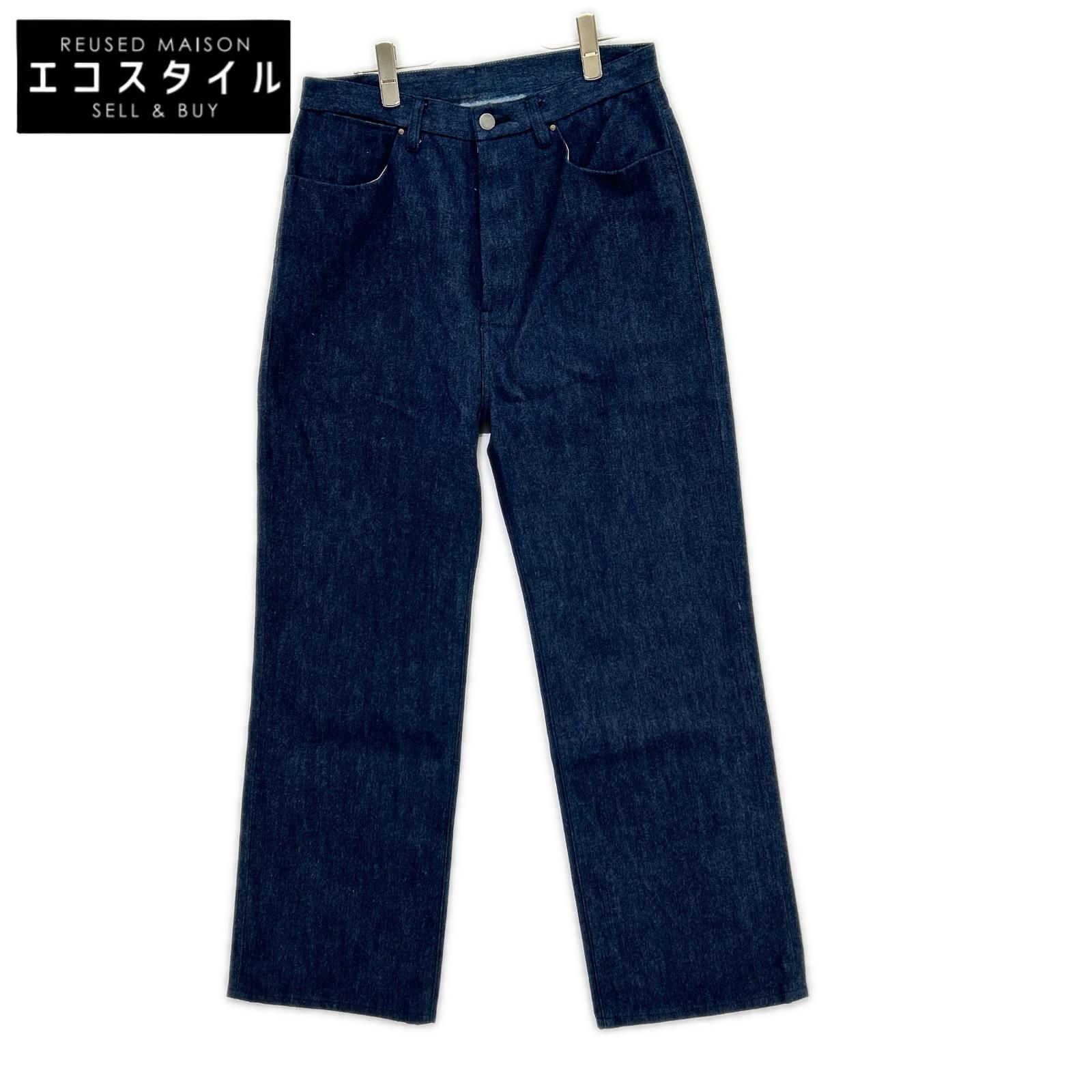 kiivu　キフ　DENIM STRAIGHT TROUSER- 12.5oz Rainbow Denim + Needle -　L