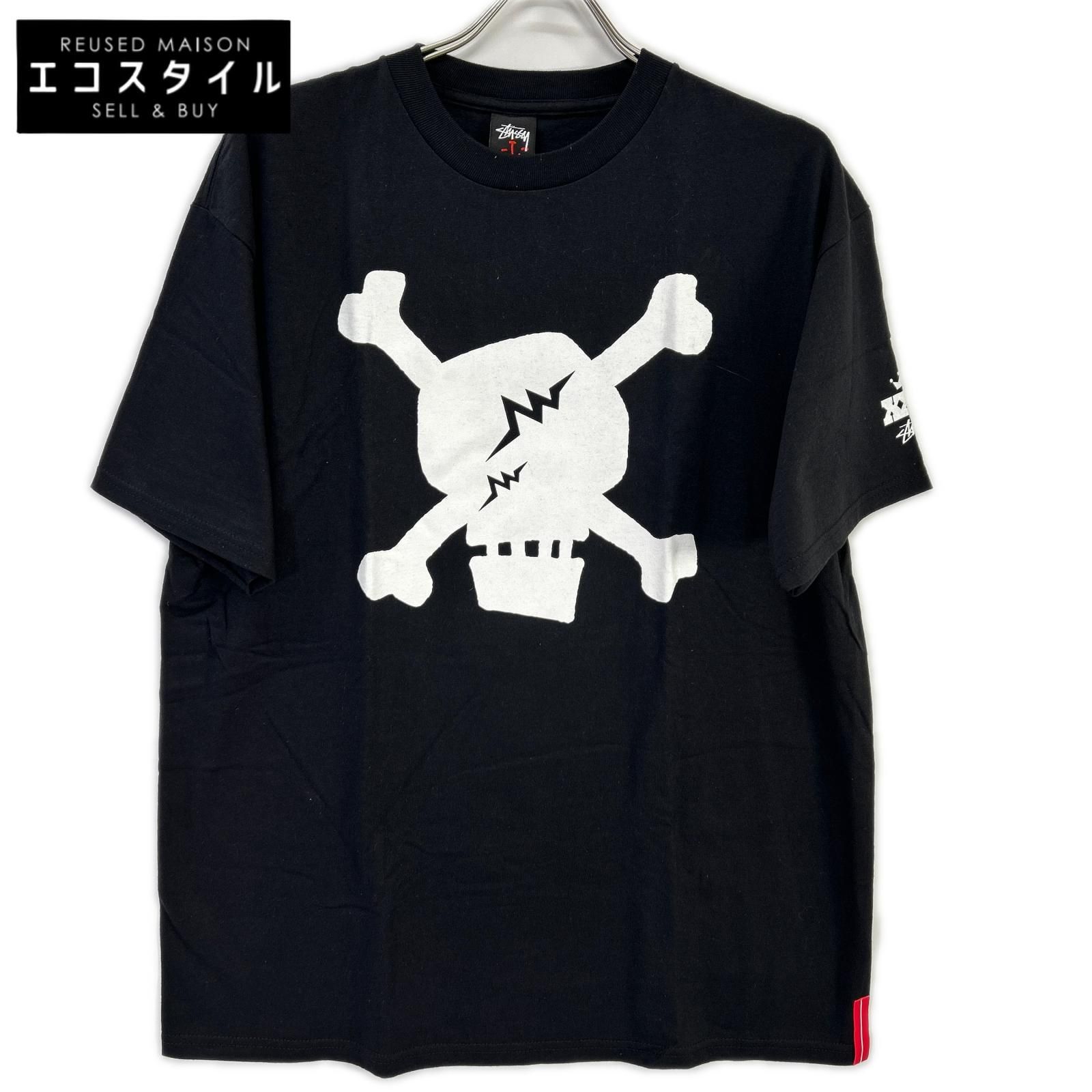 stussy　ステューシー　×Whiz limited 30th ブラック アニバーサリーtee　L