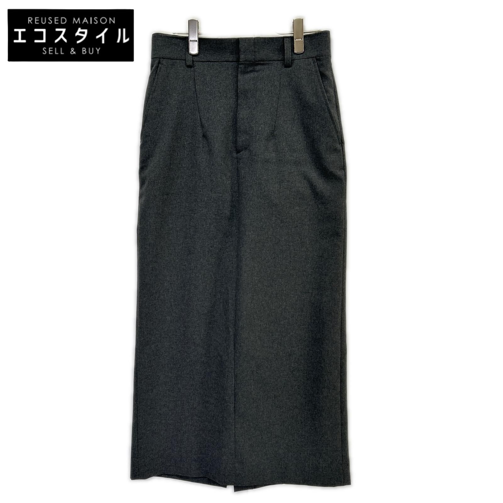THE SHINZONE　ザ シンゾーン　24SMSSK02 24SS グレー CHRYSLER SKIRT ロングスカート　38